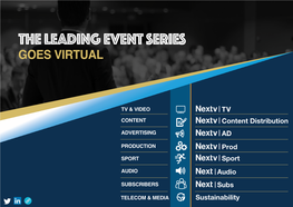 The Leading Event Series Goes Virtual