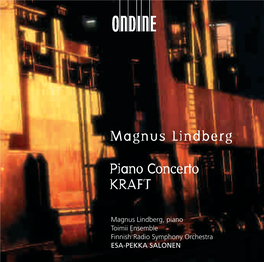 Magnus Lindberg Piano Concerto KRAFT