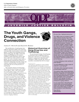 The Youth Gangs, Drugs, & Violence Connection