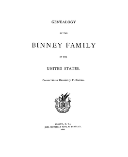 Binney Family