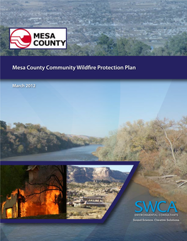 Mesa County Community Wildfire Protection Plan