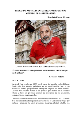 LEONARDO PADURA FUENTES. 1Docx