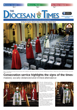 January 2021 a Section of the Anglican Journal
