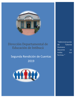 Dirección Departamental De Educación De Intibucá