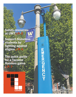 Safety Resources at UWT| P. 3 Support Homeless Students by Fighting Against Stigma | P
