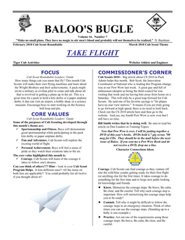 BALOO's BUGLE Volume 16, Number 7 