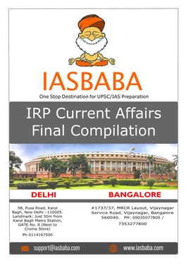 IRP Current Affairs Final Compilation