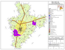 Mansa Local Planning Area Proposed Land Use Plan (2010- 2031)