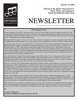 CCC Jan 2018 Newsletter.Pub