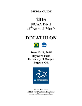 2015 Decathlon