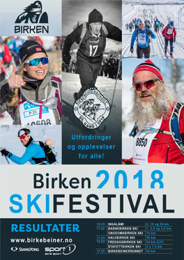 2018 Resultat Birken Skifestival Last