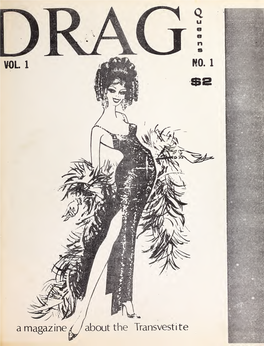 Drag Queens Magazine, Volume 1, Issue 1, 1970