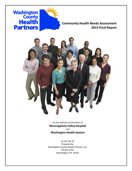 Community Health Needs Assessment 2015 Final Report