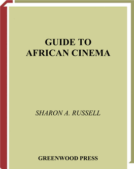 Guide to African Cinema