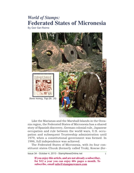 Federated States of Micronesia by Geir Sør-Reime