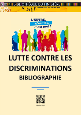 Lutte Contre Les Discriminations a Été Réalisée Par La Bibliothèque Du Finistère
