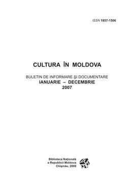 Cultura În Moldova