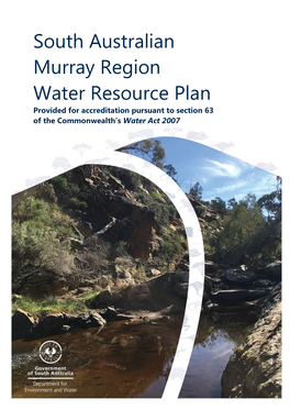 2 Overview of the South Australian Murray Region Water Resource