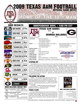 2009 Texas A&M Football