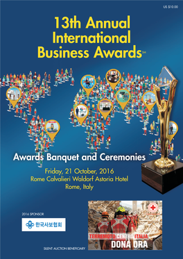 13Th Annual International Business Awardssm