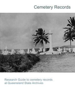 Cemetery Records