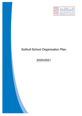 Solihull School Organisation Plan 2020/2021