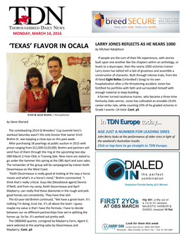 'Texas' Flavor in Ocala