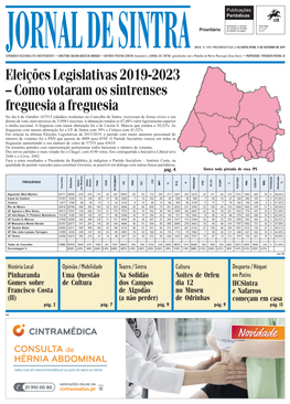 Eleições Legislativas 2019-2023