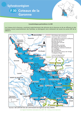 Sylvoécorégion F 30 Coteaux De La Garonne