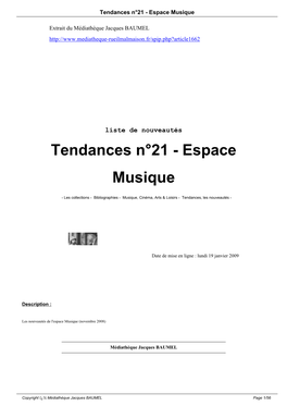 Espace Musique