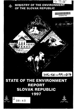 State of the Environment Report Slovak Republic 1997