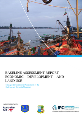 ECONOMIC DEVELOPMENT and LAND USE Strategic Environmental Assessment of the Hydropower Sector in Myanmar