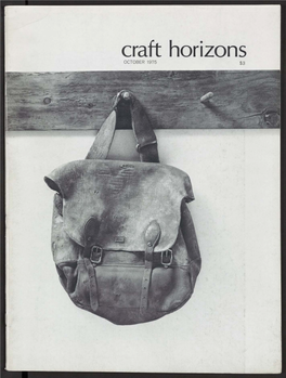 Craft Horizons OCTOBER 1975 $3