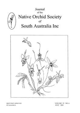 Native Orchid Society South Australia