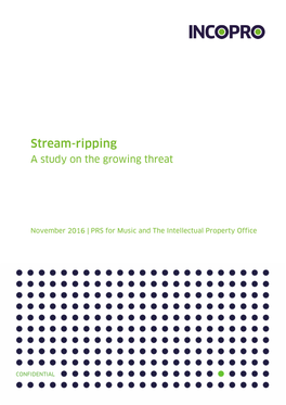Pdf Stream-Ripping a Study on the Growing Threat Read the Technical Research Carried out By
