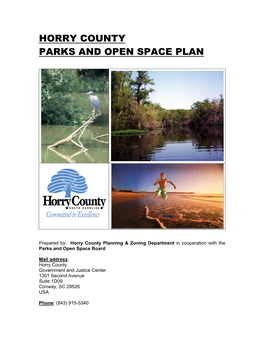 Horry County Parks and Open Space Plan