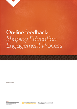 Shaping Education Online Feedback Report