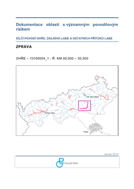 Dokumentace Oblastí S Významným Povodňovým Rizikem