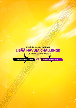 Lisää Havuja Challenge 11.3.2013 Kuopio-Halli