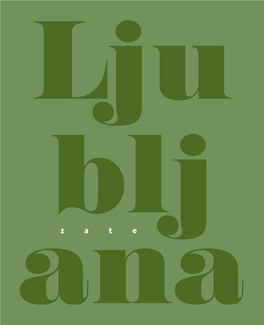 Knjiga LJUBLJANA ZATE.Pdf