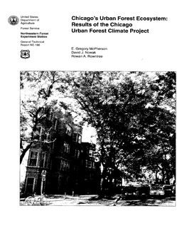 Results of the Chicago Urban Forest Climate Project