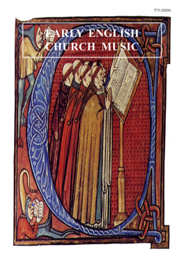 Early English Church Music Early English Church Music