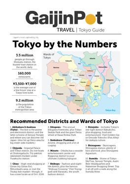 Tokyo by the Numbers