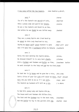 1\ New Song Ca 11 Ed the Sea Capta In. John Reddish P.64-67. Vers 1 Its