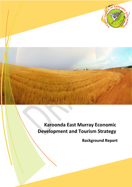 Economic Development & Tourism Background Report