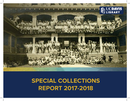 Special Collections Report 2017-2018