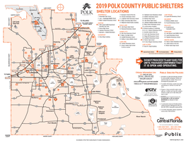 2019 Polk County Public Shelters Shelter Locations Auburndale 9