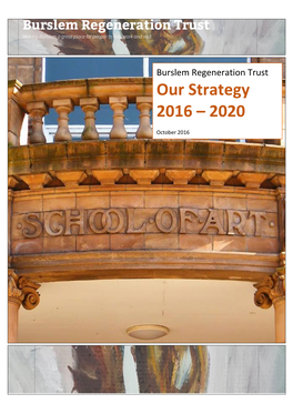 Our Strategy 2016 – 2020