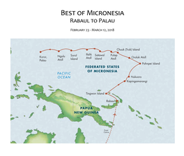 Best of Micronesia Rabaul to Palau