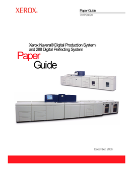 Digital Production System Paper Guide